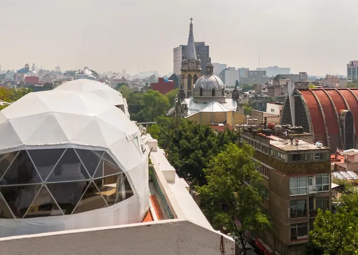 Umbral Sky Domes In Roma Norte * Mexico City