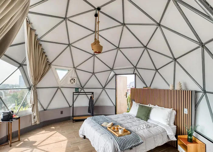 Umbral Sky Domes In Roma Norte