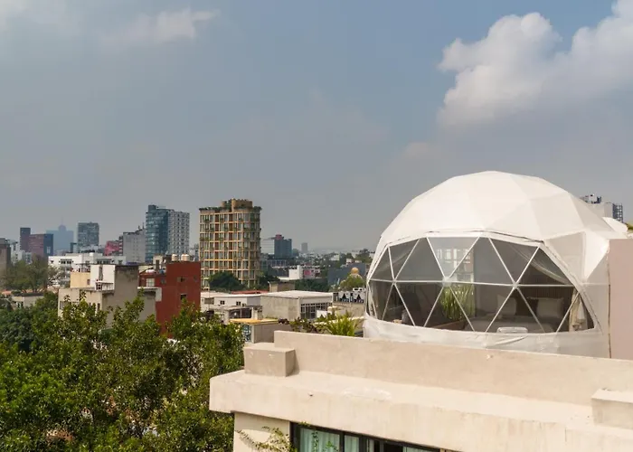 Umbral Sky Domes In Roma Norte *