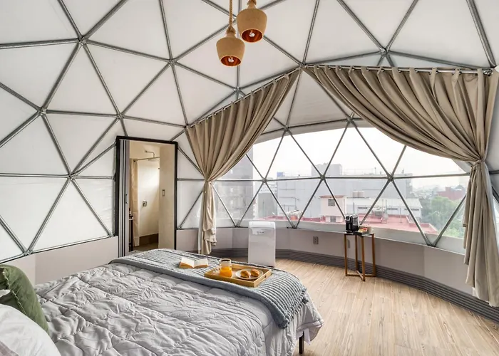 Umbral Sky Domes In Roma Norte * Mexico City