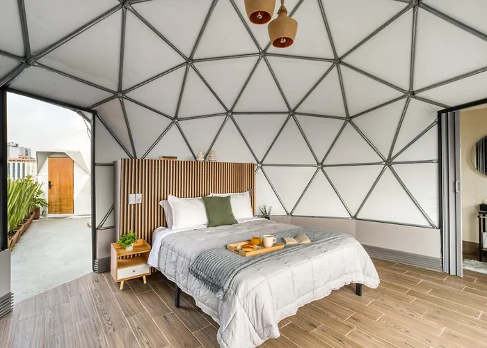 Campsite Umbral Sky Domes In Roma Norte *