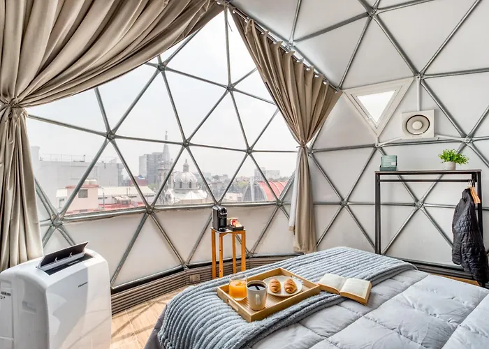 Umbral Sky Domes In Roma Norte