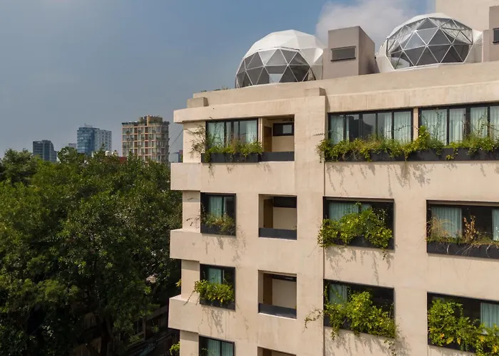 Campsite Umbral Sky Domes In Roma Norte Mexico City